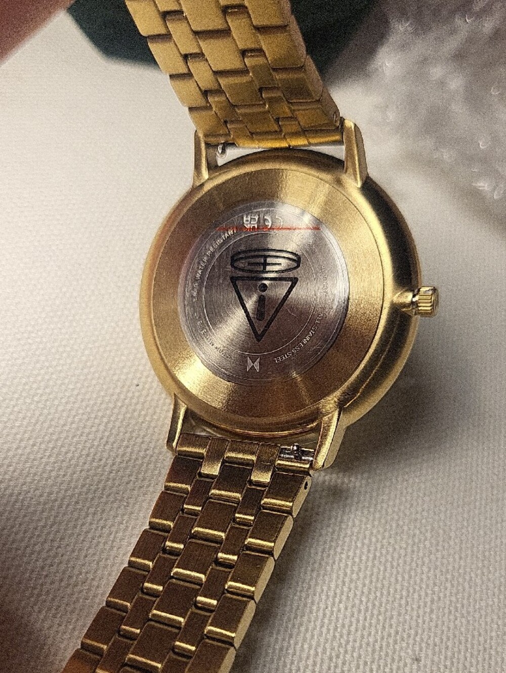 MVMT Gold Tone Minimalist Men's Bracelet Watch. Not Orig Pack. # MVW01 - Picture 7 of 7